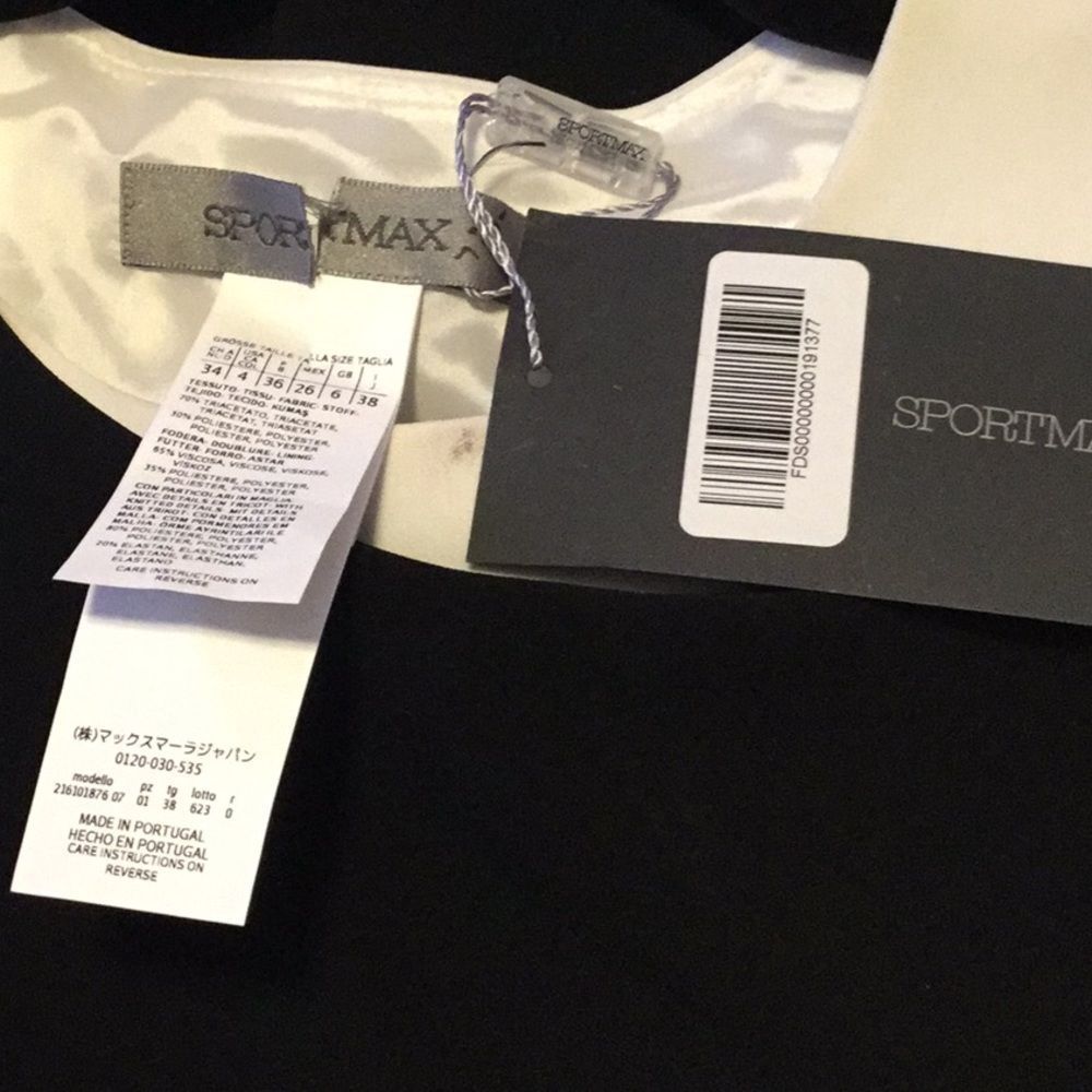 Sportmax Women's Tela Cold Shoulder Top - Picture 7 of 9